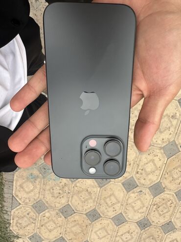 скупка макбука: IPhone 15 Pro, Б/у, 256 ГБ, Черный, Чехол, 94 %