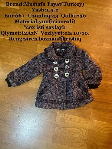 Kurtkalar: Uşaq üst geyimləri və yağış paltarı dəsti 1) Uşaq qış kurtkası - — 5