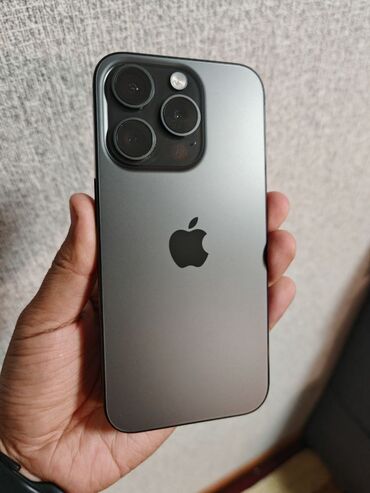айфон 13 новый цена бишкек: IPhone 15 Pro, Колдонулган, 256 ГБ, Black Titanium, Коргоочу айнек, Каптама, 88 %