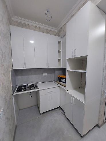 Sifarişlə mətbəx mebeli: Sifarişlə mətbəx dəsti, Özü çəkən petlələr, MDF, Kredit yoxdur, Rayonlara çatdırılma, Pulsuz çatdırılma — 4