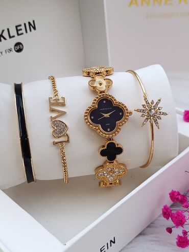 Saat dəstləri: Yeni, Klassik Saat dəsti, rəng - Qızılı — 2