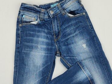 jeansy czarne zara: Jeans, Next Kids, 8 years, 122/128, condition - Fair