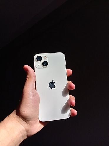 ucuz və keyfiyyətli telefonlar: IPhone 13, Ağ, Zəmanət, Simsiz şarj, Face ID — 1