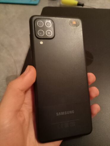Mətbəx texnikası: Samsung Galaxy A12, rəng - Qara, İki sim kartlı