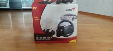 pc oyunlar: Racing wheel PC Ideal vəziyyətdədir ни разу не пользовался, 1 раз