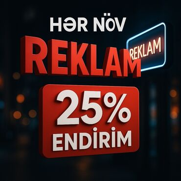 Сельско-хозяйственное оборудование: Müxtəlif işıqlandırma üsulları ilə hazırlanmış reklam lövhələri və