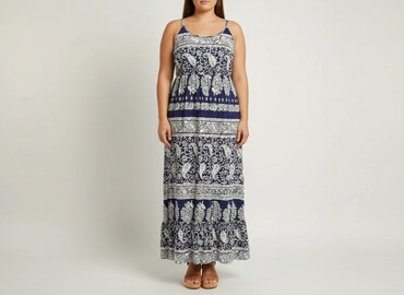 eleganckie ubrania plus size: F&F, Sukienka damska, rozmiar 3XL