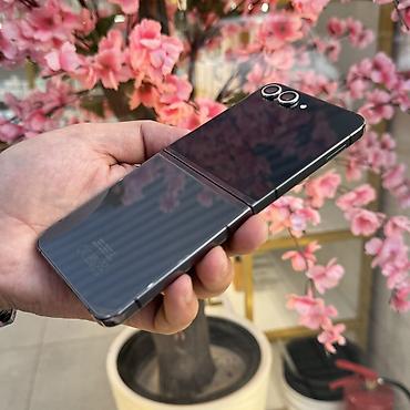 note 2: Samsung Galaxy Z Flip 5, Б/у, 512 ГБ, цвет - Черный, 1 SIM, eSIM — 5