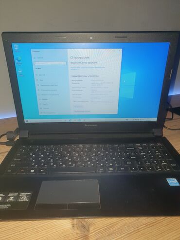 Ноутбуки: Ноутбук, Lenovo, 4 ГБ ОЗУ, Intel Celeron, 15.6 ", Б/у, Для несложных задач, память HDD