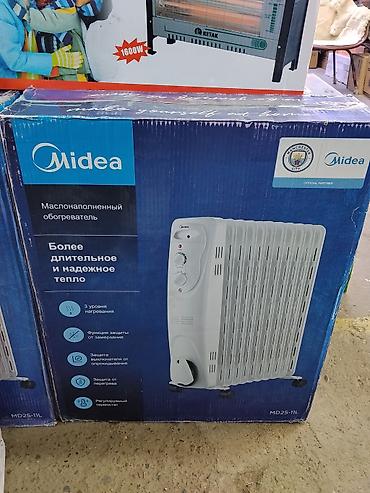 чайник midea: Масляный обогреватель Кол-во секций: 10 и более, Отключение при перегреве — 1