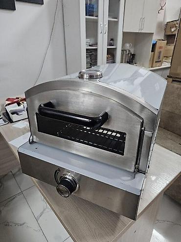 Qaz ilə işləyən sobalar: Pizza sobası Soba qaz ilə bu modelin tok ilə olanıda var İçərisində — 9