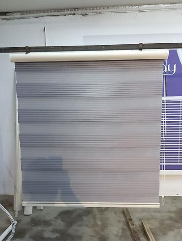 Jalüzlər: Zebra və plisse jalüz pərdələr - Model: Zebra (iki qatlı, işıq — 14