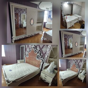химчистка мебели: *2500₼ YATAQ mebeli :-TƏCİLİ SATILIR*‼️ Turkiyə istehsalıdır 18.000$