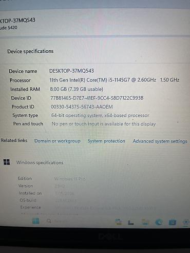 Dell: İşlənmiş Dell Latitude, 14 ", Intel Core i5, 256 GB, Ünvandan götürmə — 3
