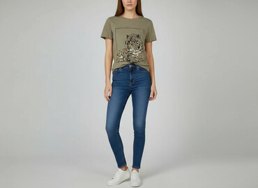 t shirty garfield: ONLY, T-shirt damski, rozmiar XS