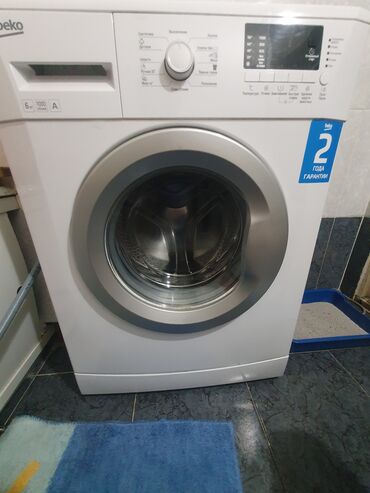 объявления киргизия: Стиральная машина Beko, Б/у, Автоматические, До 6 кг, Узкая