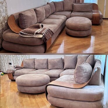 Divanlar: Künc divan, İşlənmiş, Açılmayan, Bazasız