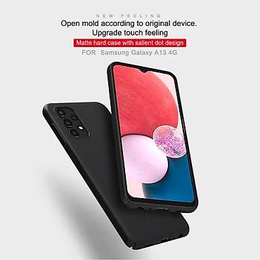 Maske i futrole za telefone: Maska Nillkin Scrub za Samsung A135F Galaxy A13 4G crvena. Uz brzu — 6