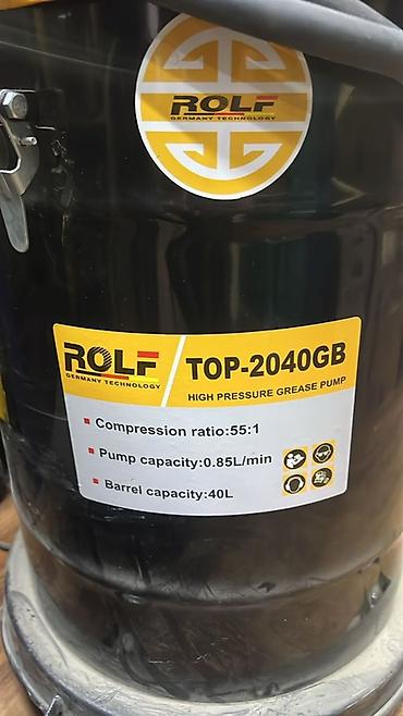 pump: Пневматический высоконапорный насос для смазки ROLF TOP-2040GB — 3