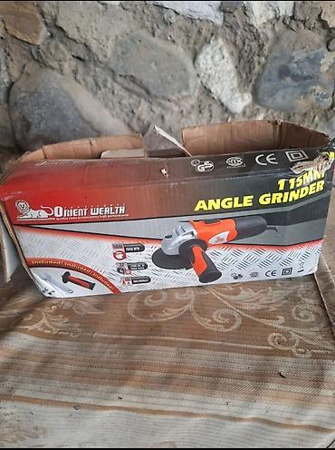 kampot aparat: Orient Wealth bucaqsləyən (Angle Grinder) – 115 mm - Disk diametri — 3