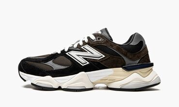 обувь рабочий: Оригинальные кроссовки New Balance 9060 "Brown Black" New Balance