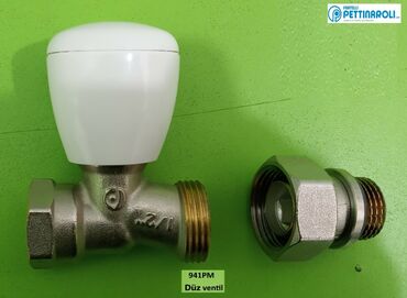 терезе пластик: Fratelli Pettinaroli 941PM düz ventil - İstilik sistemləri və