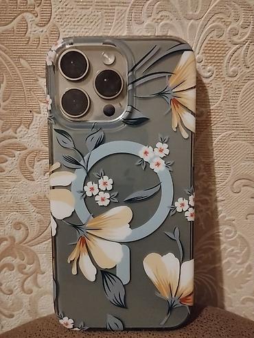 Mobil telefon və aksesuarlar: Iphone 16 pro max ucun case, yeni ve cox az islenmis. 1 eded 5 Azn — 10