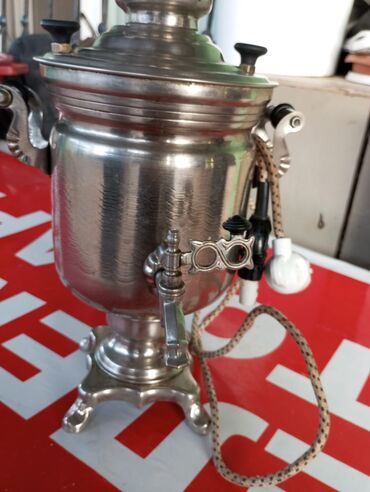 samovar satışı: Yeni Elektrik Samovar, 3 l, Pulsuz çatdırılma