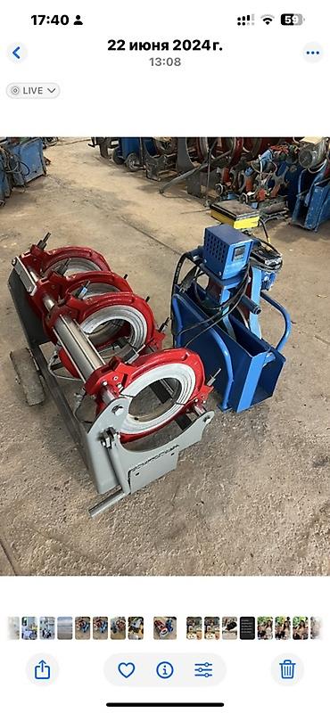 şlanqlar: Butt-fusion polietilen boru qaynaq aparatı (HDPE/PP borular üçün) — 2