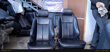 реставрация сидений автомобиля из кожи: Комплект сидений, Кожа, Mercedes-Benz 2002 г., Б/у, Оригинал, Германия