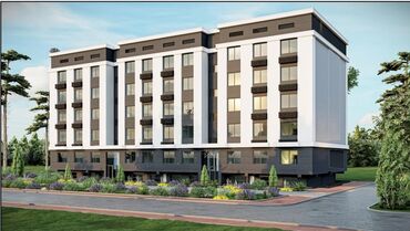 кызыл аскер квартиру: 2 комнаты, 60 м², Элитка, 2 этаж, ПСО (под самоотделку)