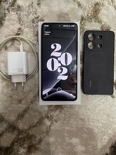 Redmi: Redmi, Redmi Note 13, Б/у, 128 ГБ, цвет - Черный, 2 SIM — 16