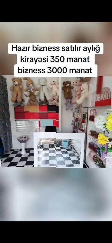 Готовый бизнес: Hazır bizness satışa cıxarıldı hal hazırda gül maqazini kimi faliyyət — 1
