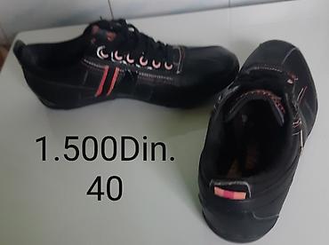 Patike: Sportske patike – veličina 40 - Crne patike sa narandžastim detaljima — 6