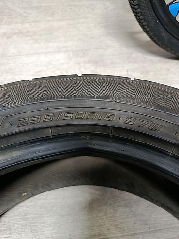 Транспорт: Шины 235 / 50 / R 18, Лето, Б/у, 1 шт, Легковые, Япония, Dunlop — 3