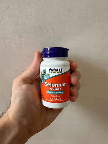 vitamin e 400: NOW Foods Selenium Selen – 100 mcg, 100 tablet vitamin - Əldə yeni — 1