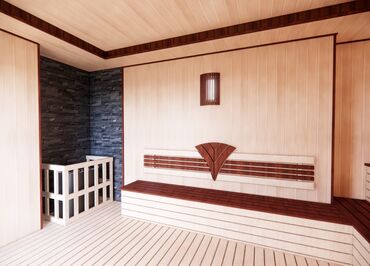 remont kofemashiny: Sauna otaqlarının tikintisi