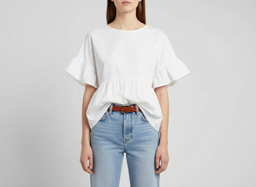 zara bluzki z bufiastymi rękawami: Zara, Bluzka damska, rozmiar XS