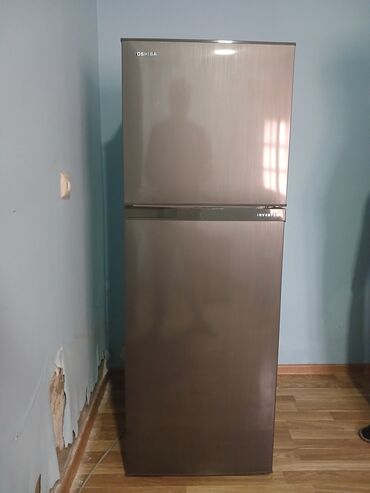 soyuducu 2 əl: Б/у 2 двери Toshiba Холодильник Продажа, цвет - Серый