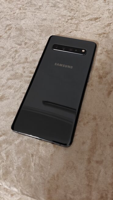 Samsung: Samsung Galaxy S10 Plus, Б/у, 256 ГБ, цвет - Черный, 1 SIM