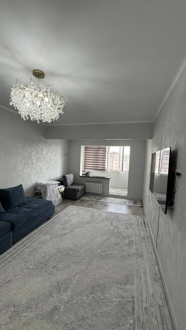 сдается квартира район джал: 1 бөлмө, 53 кв. м, Элитка, 8 кабат, Евроремонт