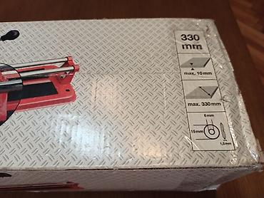 drvene merdevine: Mašina - nož za sečenje keramičkih pločica do 33cm. Kutija nije baš — 5