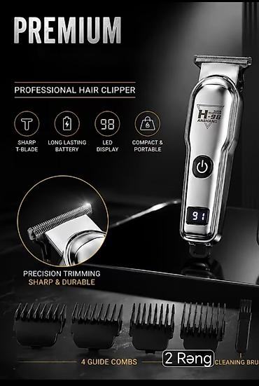 uz qırxan maşınka: Anshang H-98 Professional Zero Gap Trimmer – kəskin T-bıçaqlı dəqiq — 4