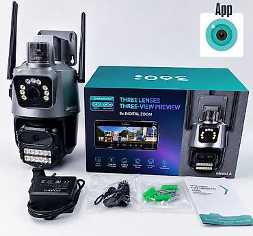 Фото и видеокамеры: ICsee orginal Keyfiyyetli Model Teze Qutuda Wifi Kamera 2lens — 1