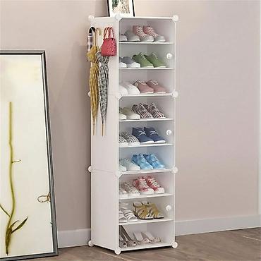 plastik skaf: Ayaqqabı Dolabı Metal və Plastik konstruksiyadan hazırlanmışdır. ✅ — 5