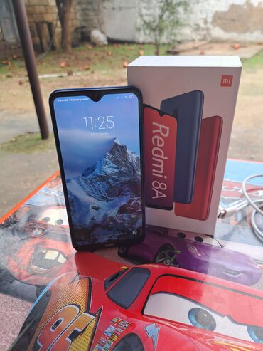 2. el telefon xiaomi: Xiaomi Redmi 8A, 32 GB, rəng - Göy, 
 İki sim kartlı