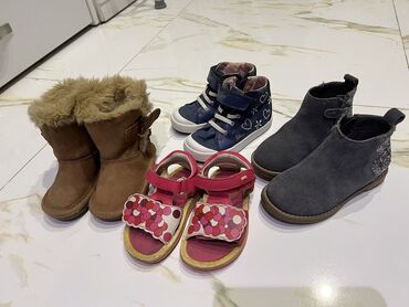 демисезонная детская обувь 22 размера: Обувь детская размер от 22 до 25. Цена от 15 манат за пару