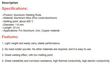 Ostali alati i mašine: Novi štapovi za niskotemperaturno varenje i lemljenje oko 400 stepeni — 11