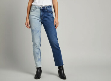 dżinsy push up: Denim, Jeansy damskie, rozmiar M