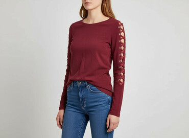 bluzki z napisem ciao: Giorgia, Women's blouse, size S (EU 36)